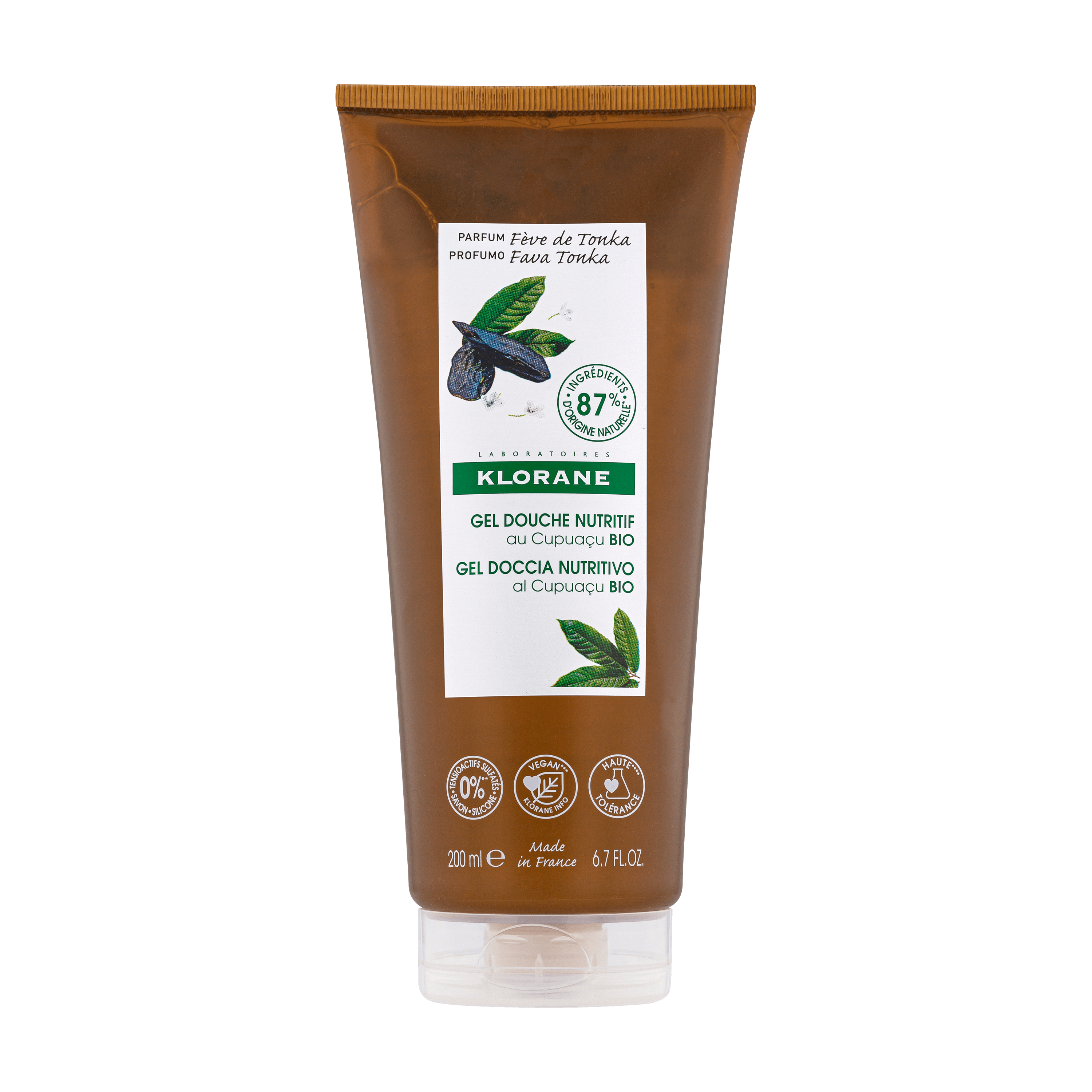 Klorane Gel Doccia Burro Di Cupuacu Bio Al Profumo Fava Tonka 200ml